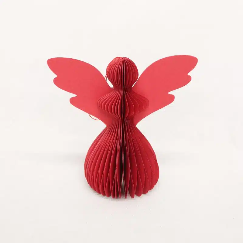 Le Papier Christmas Angel 17cm Red