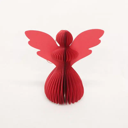 Le Papier Christmas Angel 17cm Red