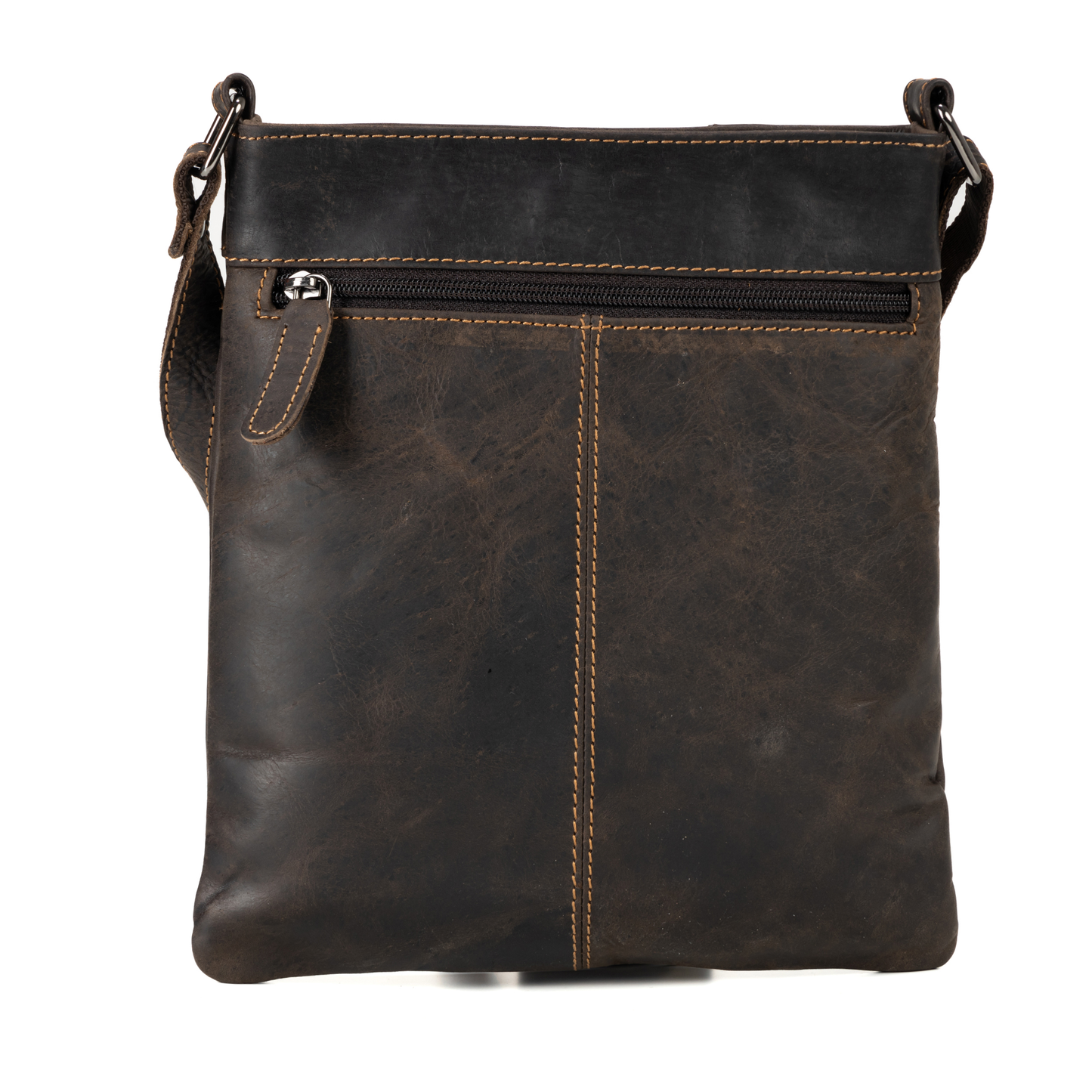 Leather Crossbody Bag Lucy Brown