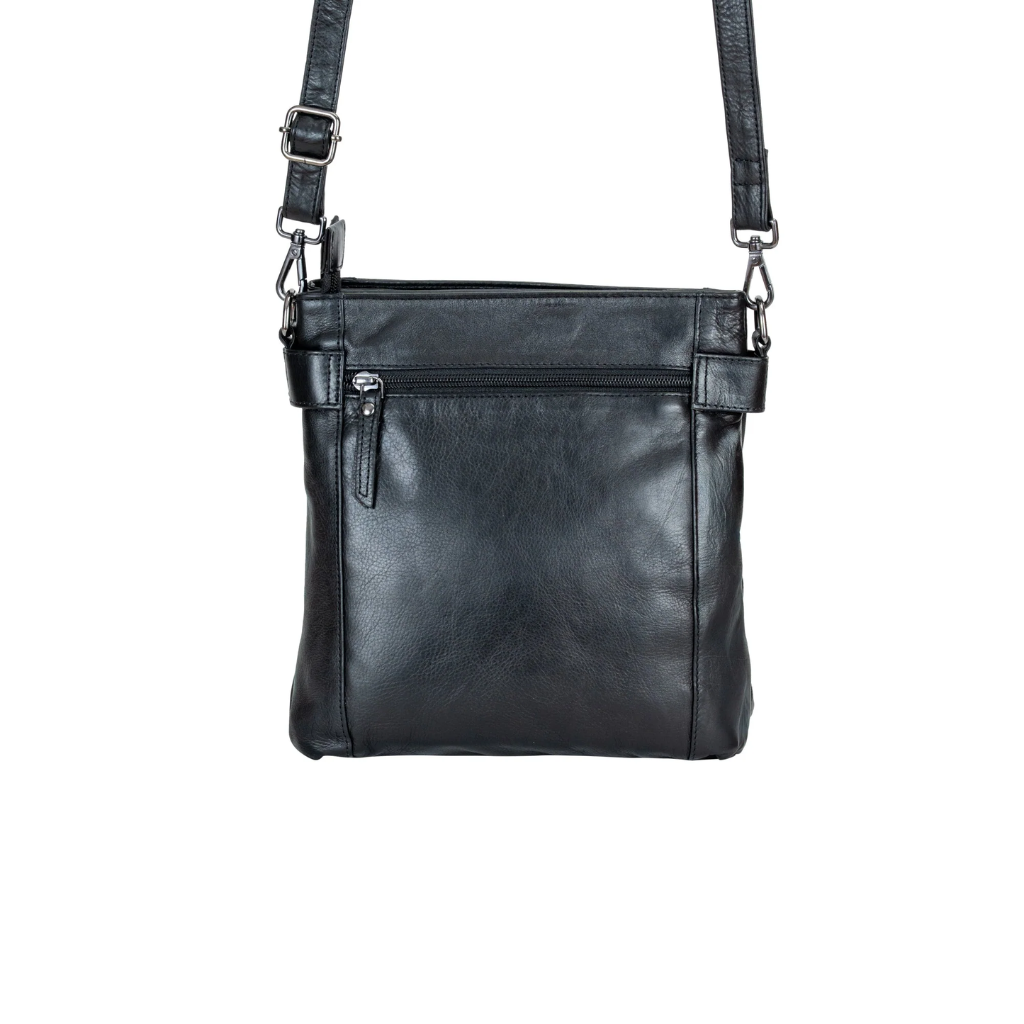 Leather Shoulder Bag Isalie Black