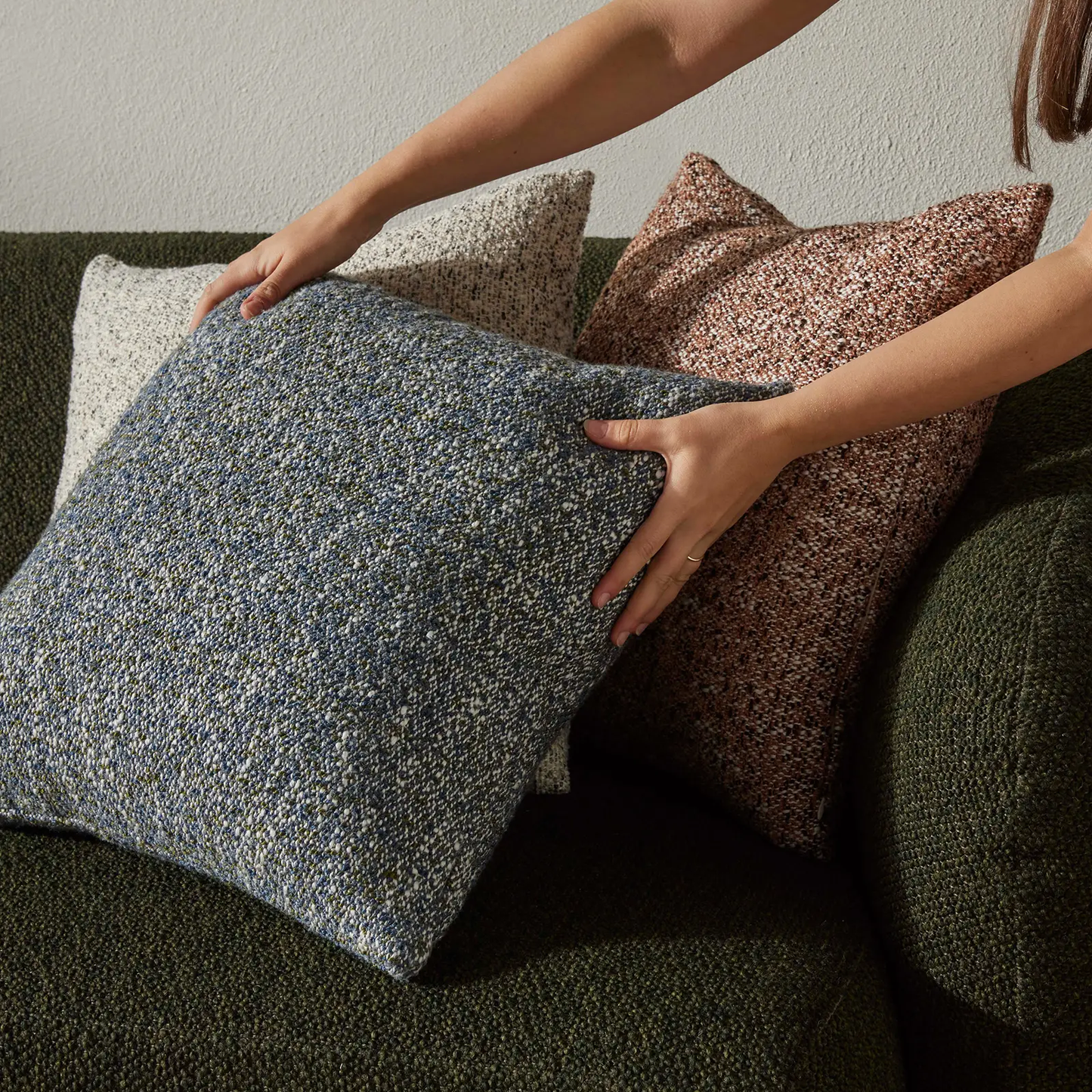 Lisette Cushion Ocean