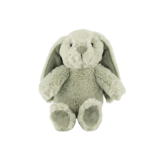 Green soft bunny toy