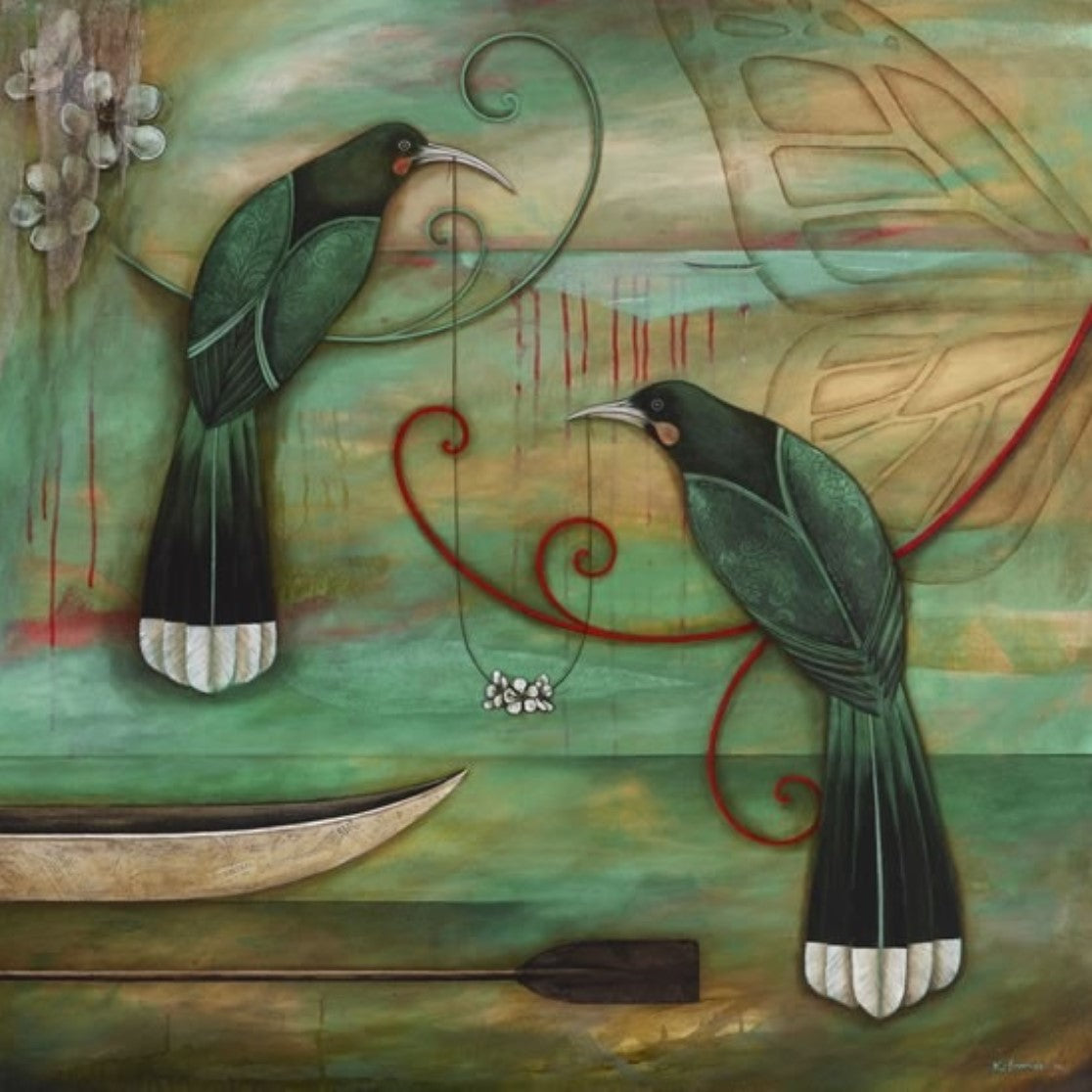Kathryn Furniss Manuka Chain Boxed Print
