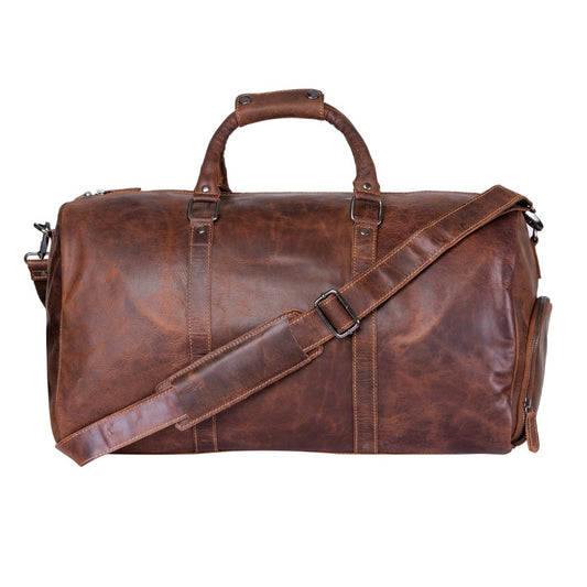 Milan Leather Overnight Bag Sandal