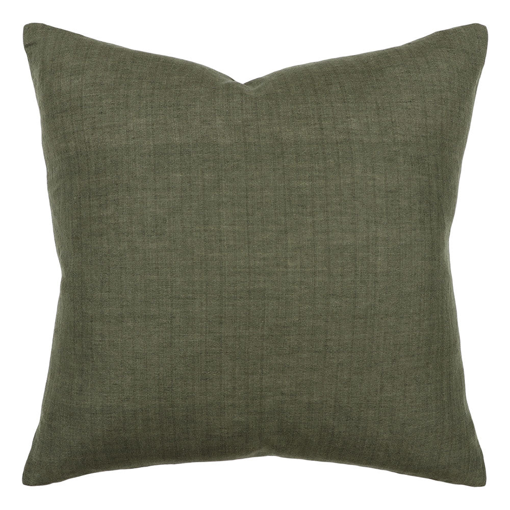 Green feather inner cushion 