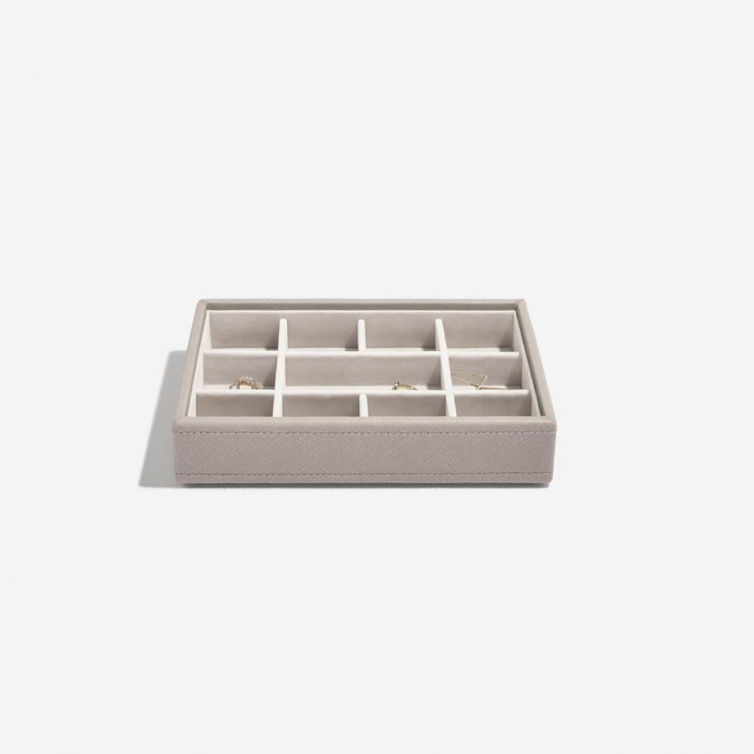 Stackers Mini Jewellery Box Trinket Layer - Taupe