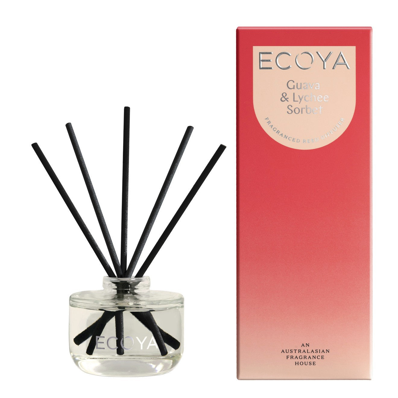 Ecoya diffuser with black sticks 