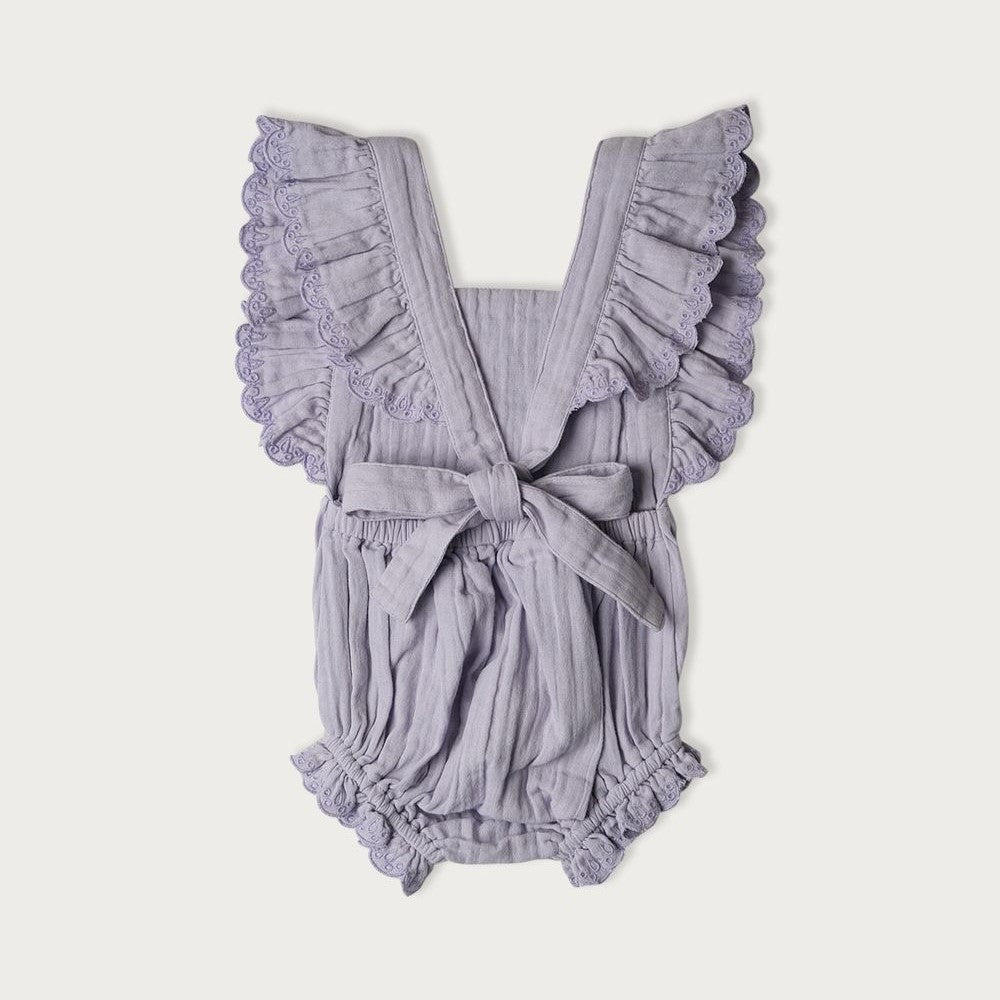 Babu Evelyn Muslin Bodysuit Mixed Berry