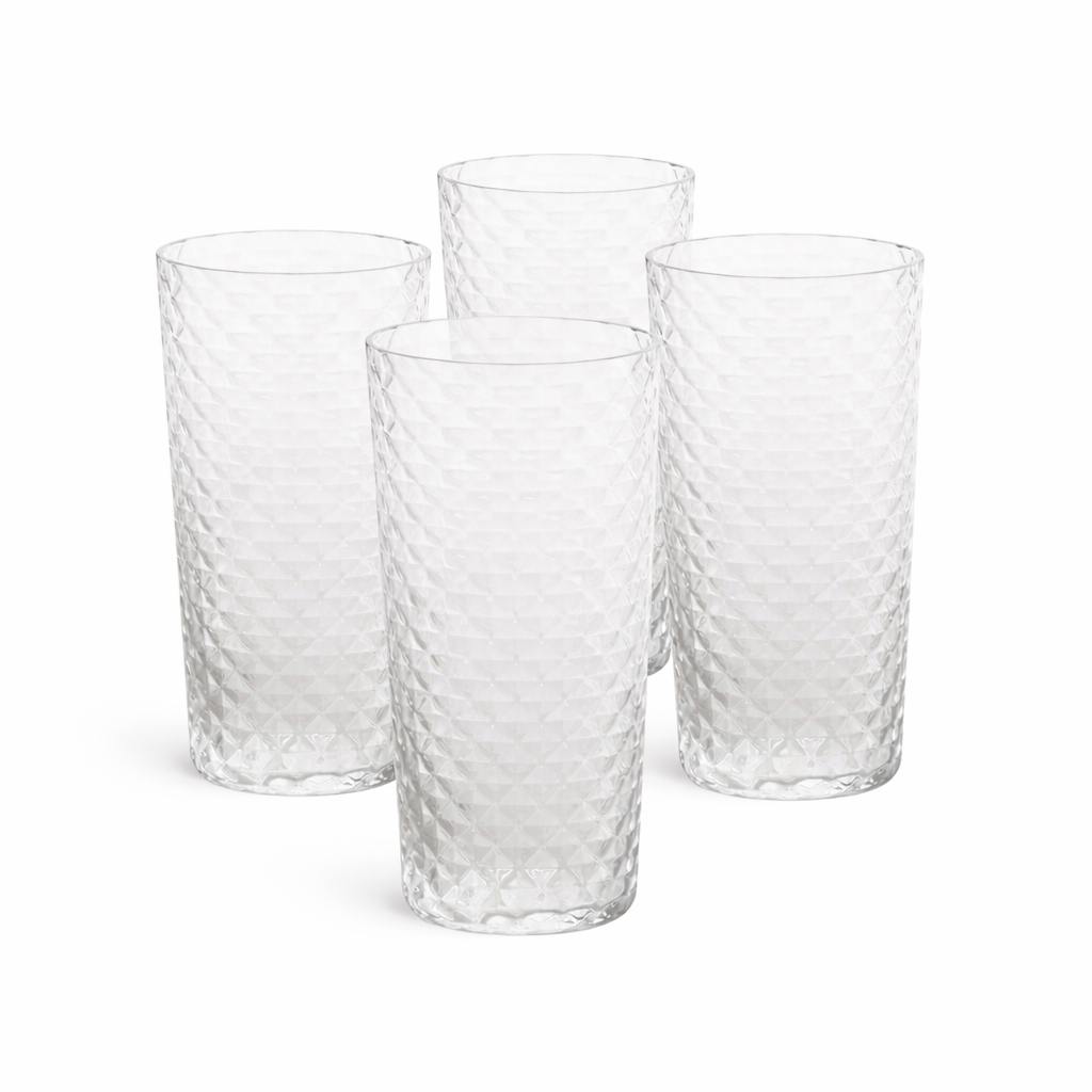 Mixology Highball Glasses Set of 4 410ml