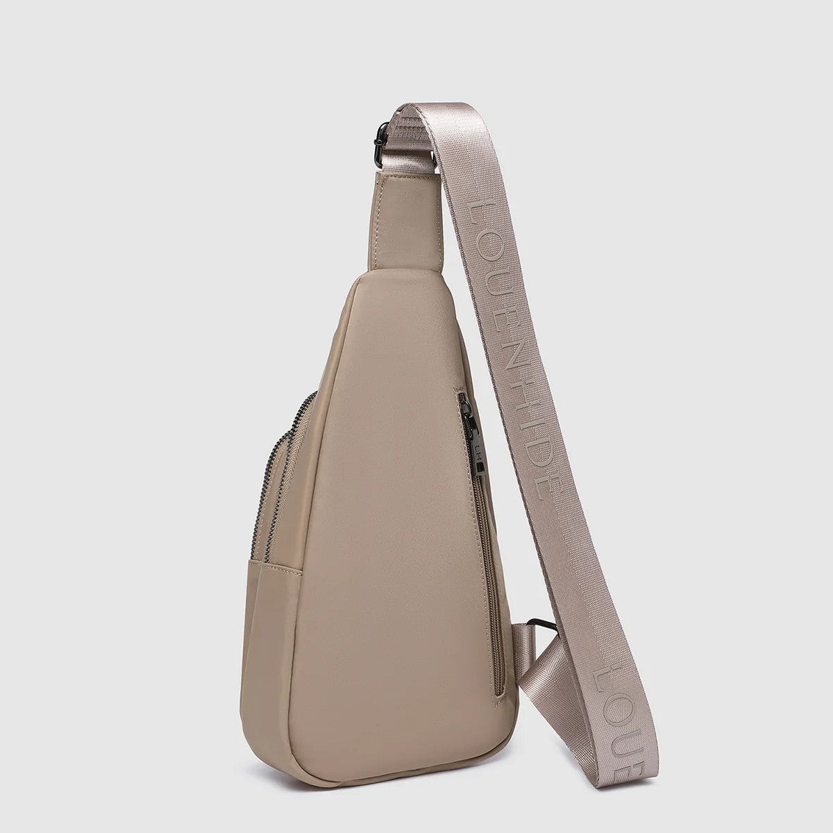 Louenhide Boyd Nylon Sling Bag Mocha