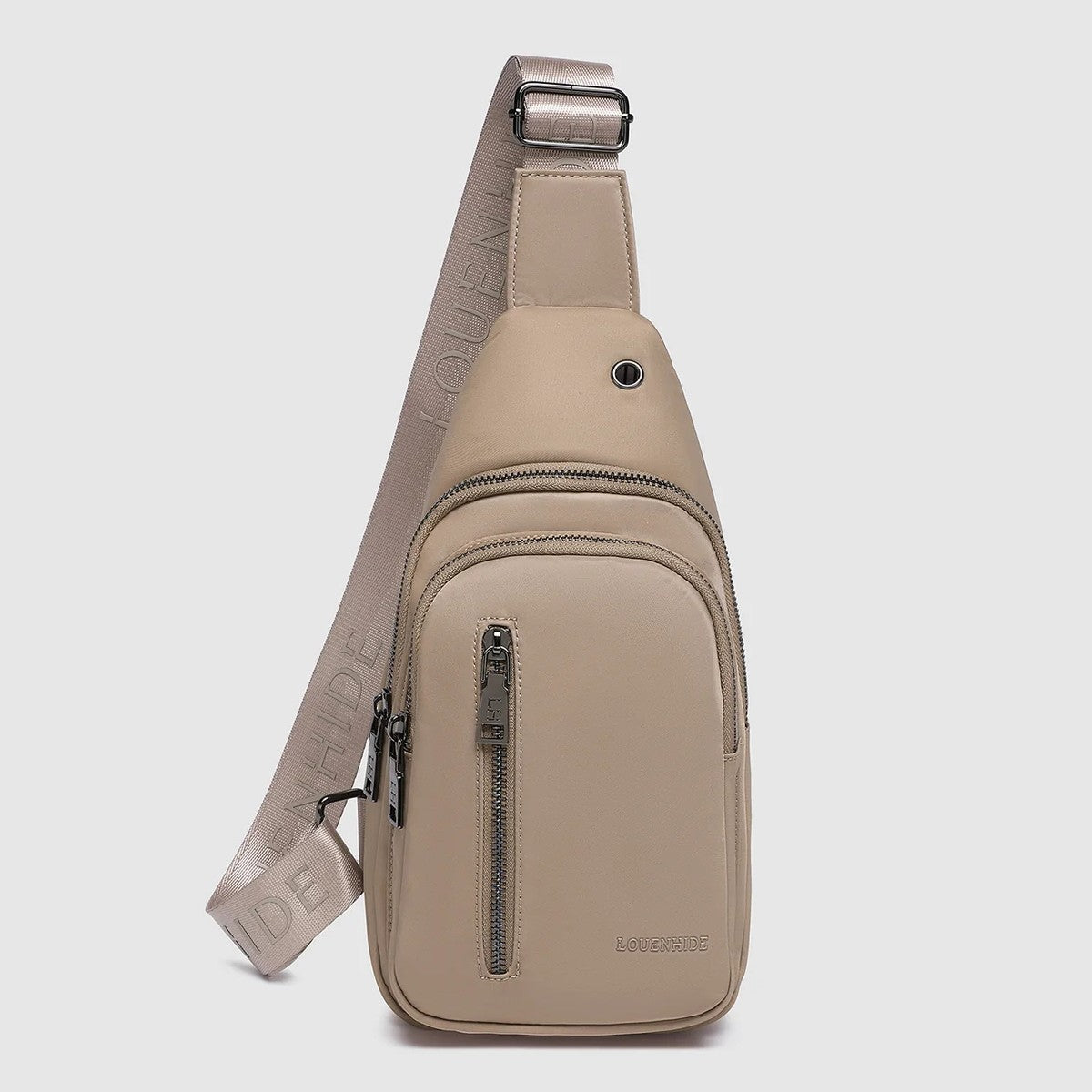 Louenhide Boyd Nylon Sling Bag Mocha