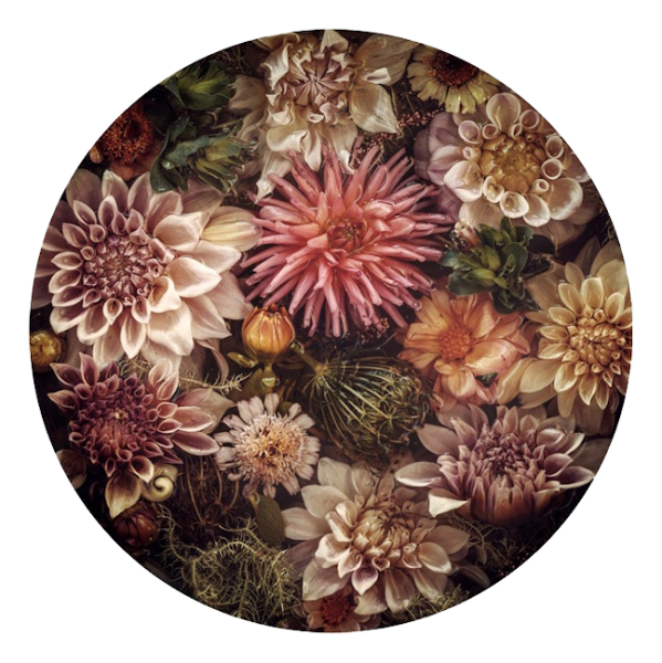 Marina de Wit Decal 50cm Muted Pinks