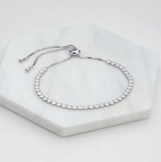 Zafino Nikki Tennis Bracelet Silver
