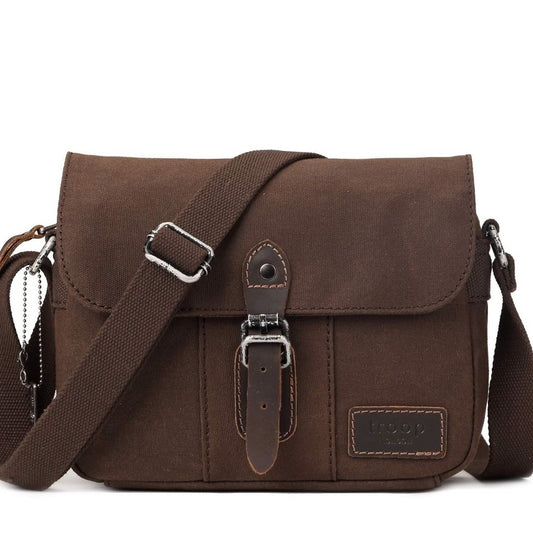 Troop Nomad Cross Body Bag Small Dark Brown