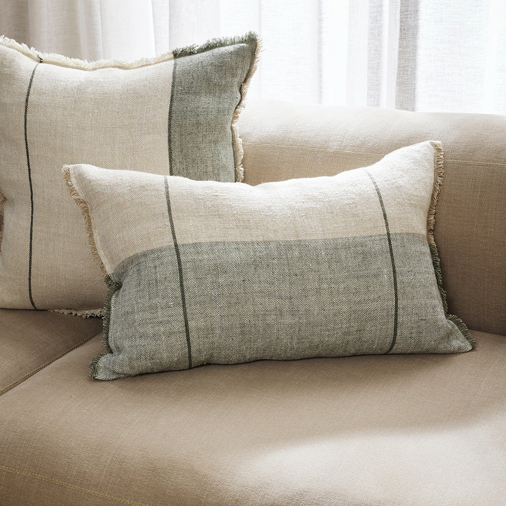 Two patterned pillow 