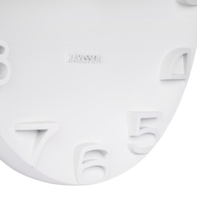Karlsson clock on the edge Wht