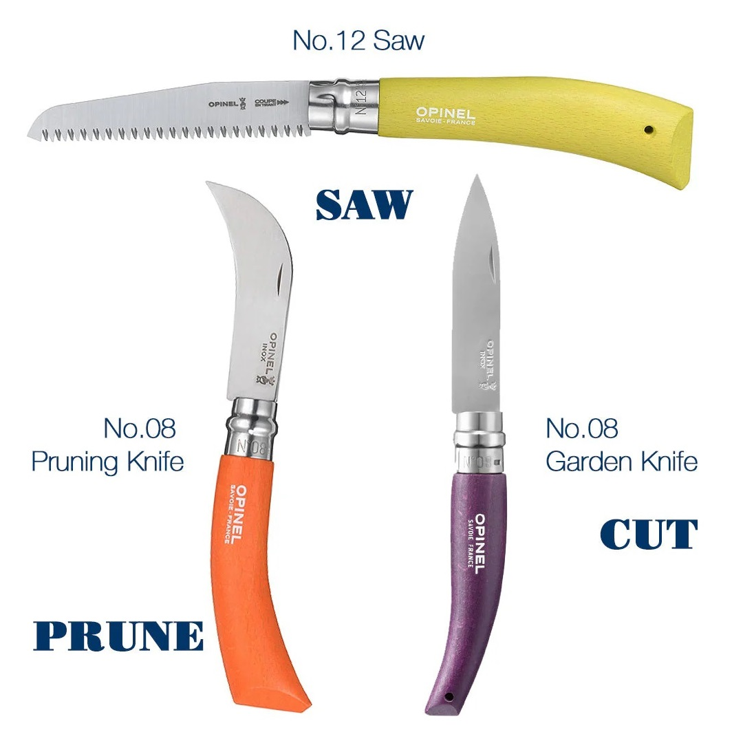 Opinel Garden Set in Wooden Box