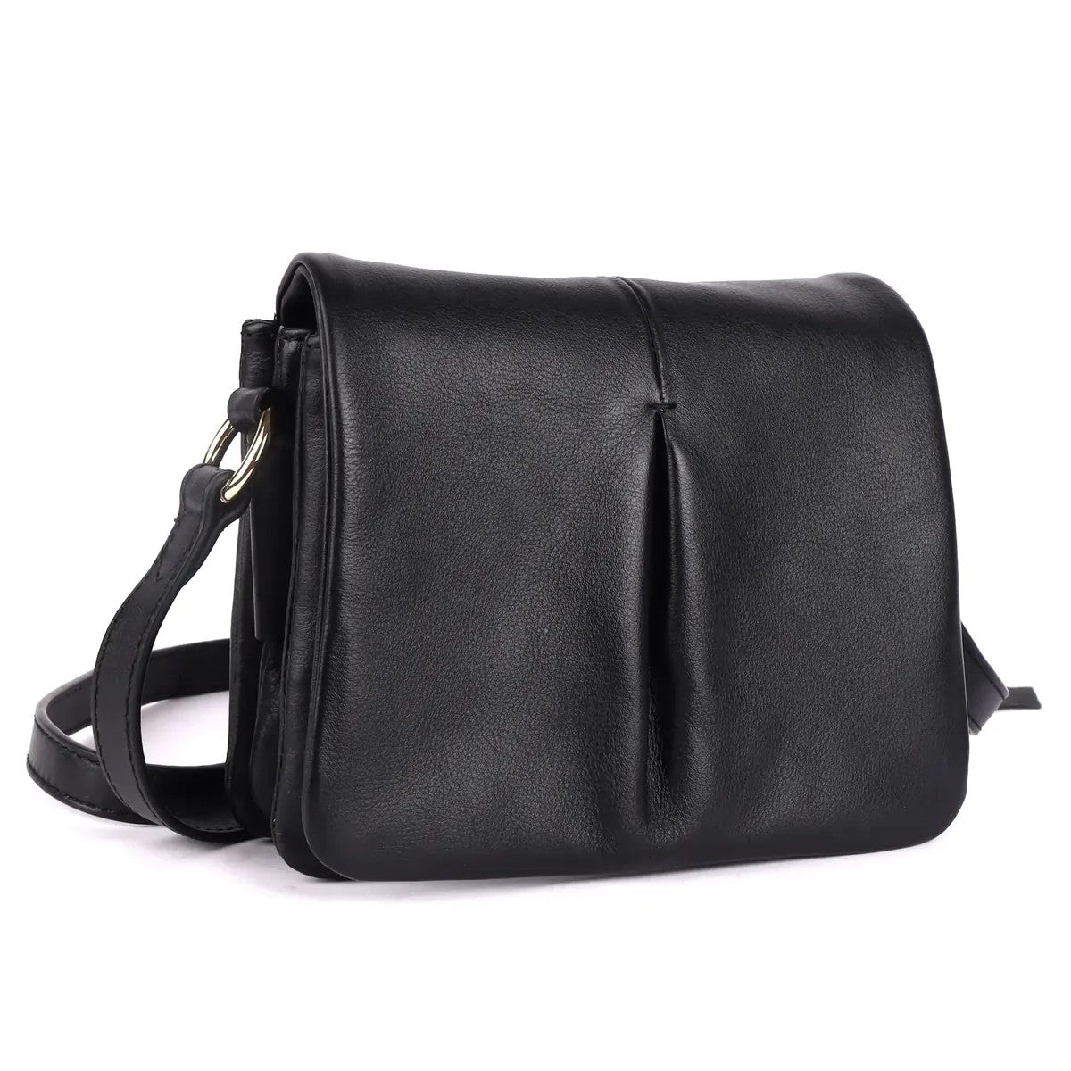 Rugged Hide Orlando Leather Bag Black