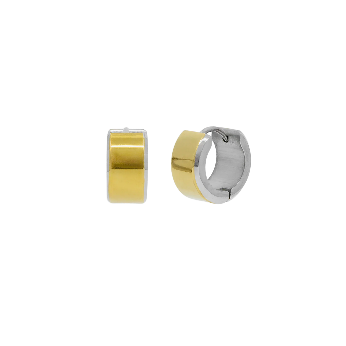Other Thing Iris Earrings Two Tone