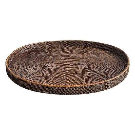 Rattan Oval Tray 70cm