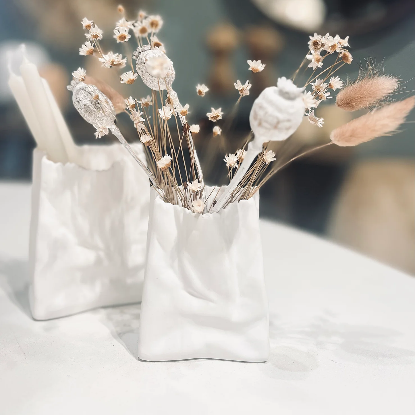 Paper Bag Vase Small