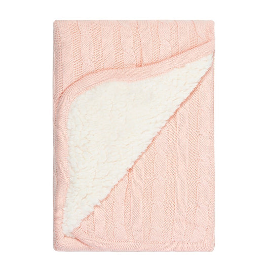 Baby Sherpa Blanket Pink