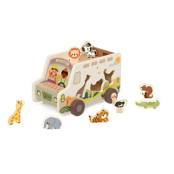 Prairie Adventurer Truck Wooden Toy