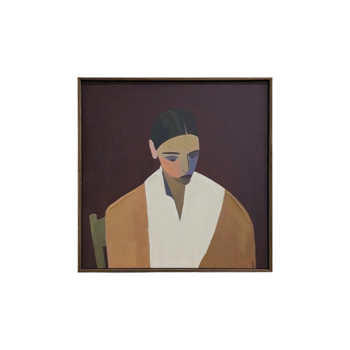 Rory Hand Embelished Framed Canvas