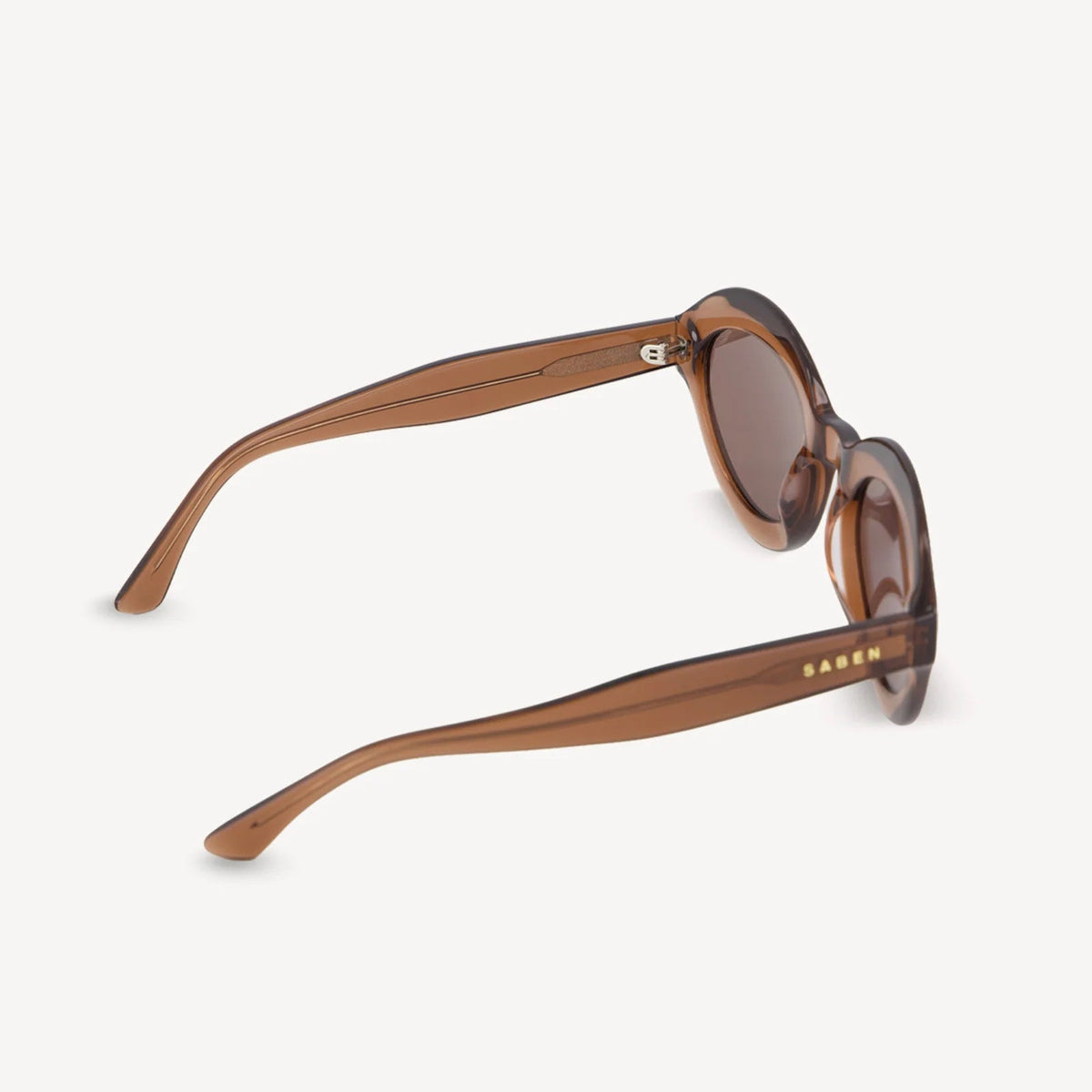 SABEN sheer brown sun glasses 