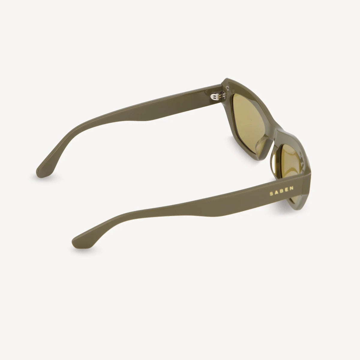 Sunglasses in olive from SABEN 