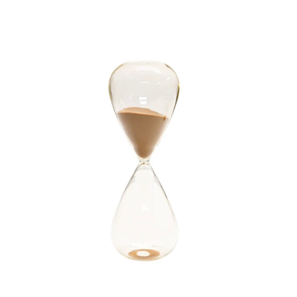 Hourglass with sand