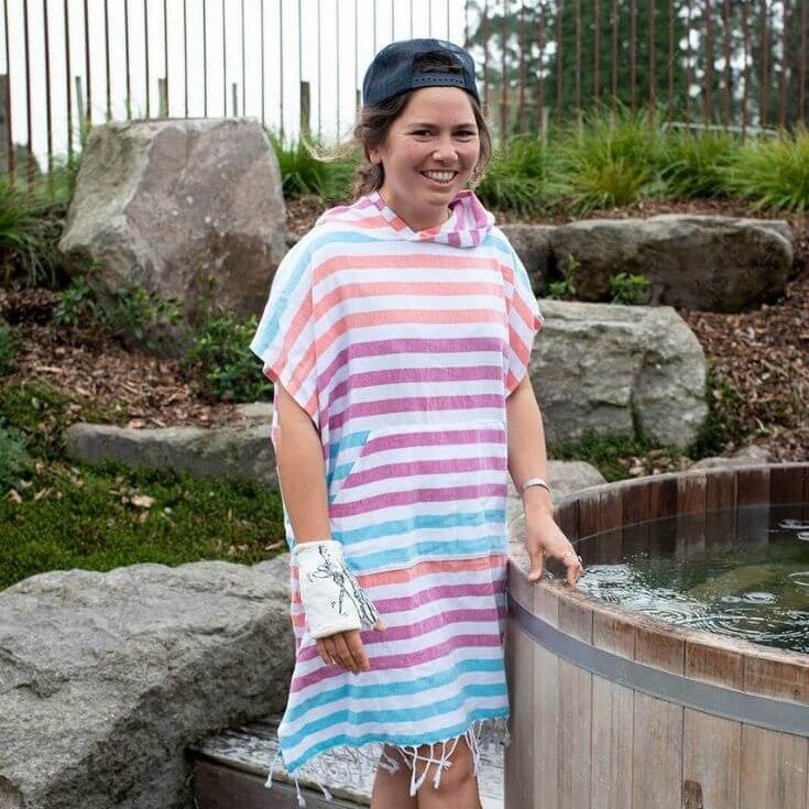 Stoked Tropical Towelies Adult Medium Sarah