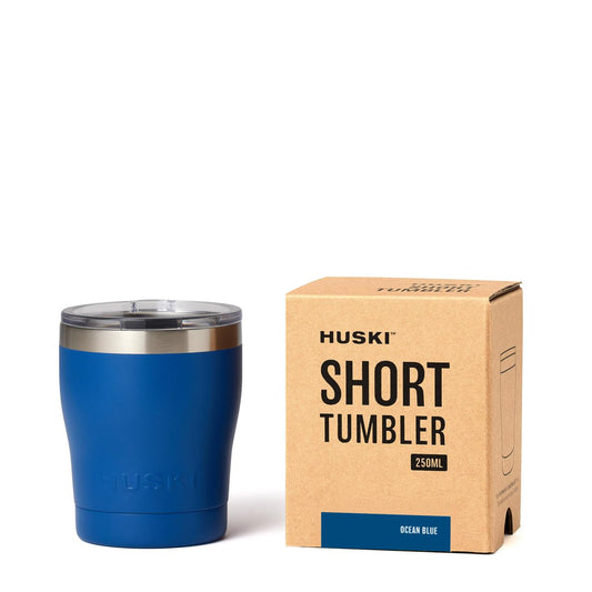 Huski Short Tumbler Ocean Blue