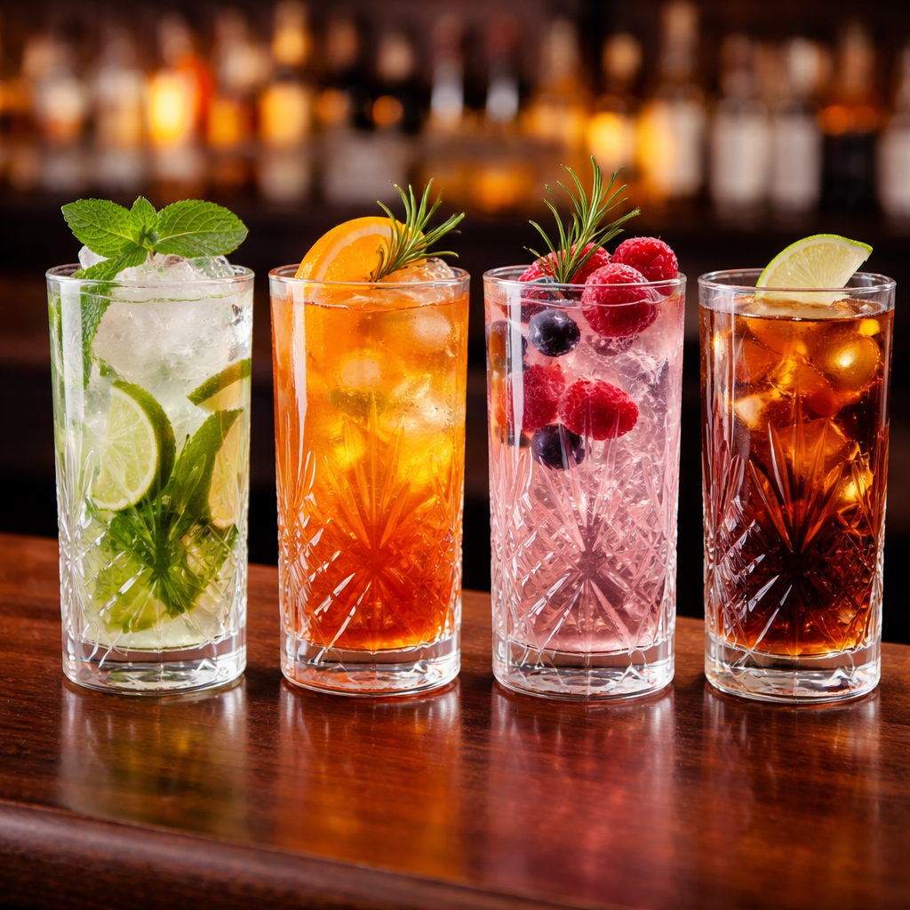 Show Longdrink Glasses Set of 4