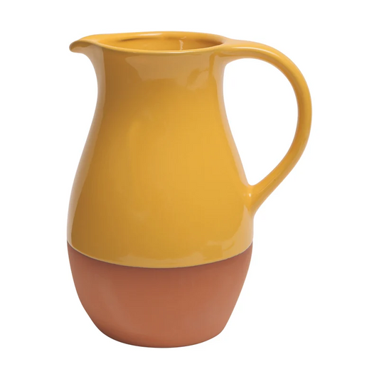 Terracotta Jug ochre 