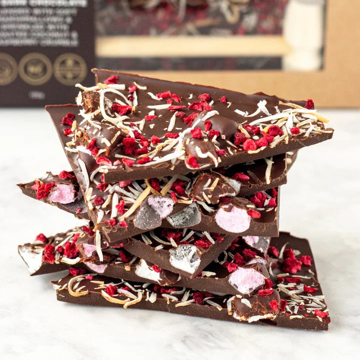 Remarkable Smash Bark Luxury Chocolate Raspberry