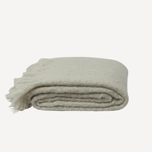 Grey blanket by french country collections 