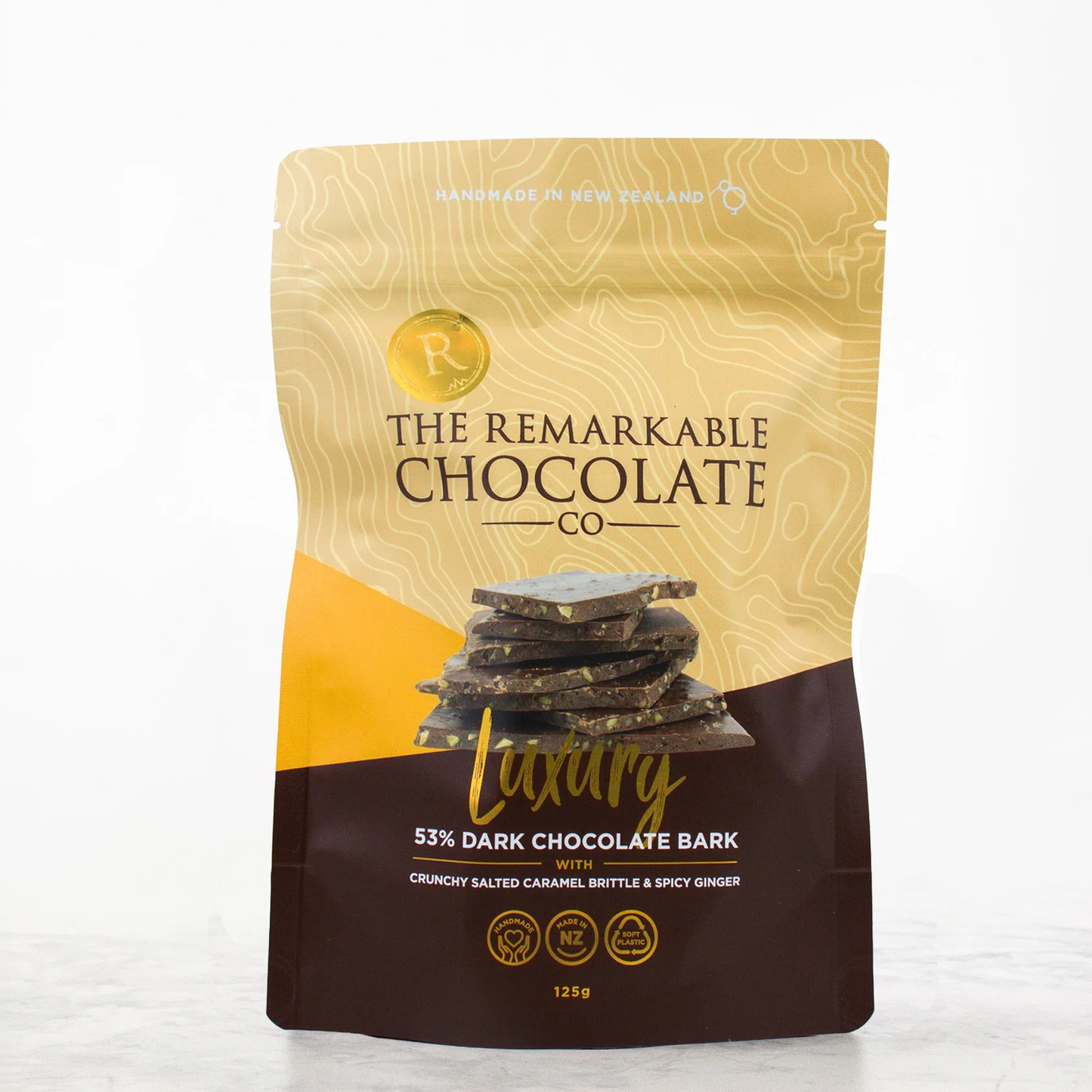 Remarkable Chocolate Bark Spicy Ginger Crunch