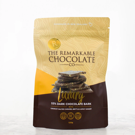 Remarkable Chocolate Bark Spicy Ginger Crunch