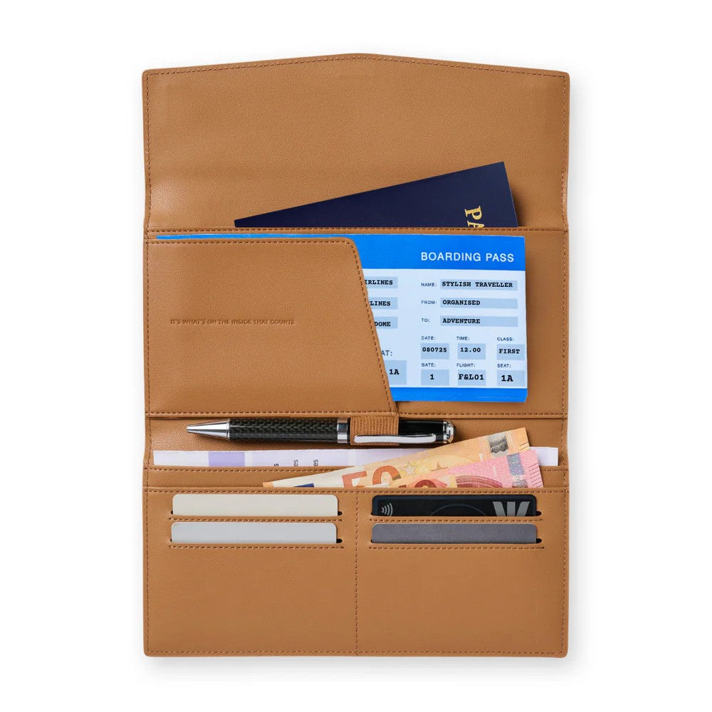Fox & Leo The Traveller Tan Leather