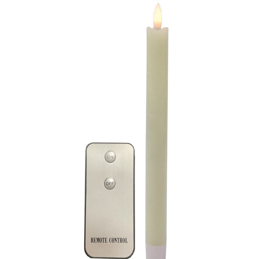 LED Battery Dinner Candle Taper Set of 2