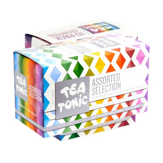 Colorful box of Tea Tonic assorted