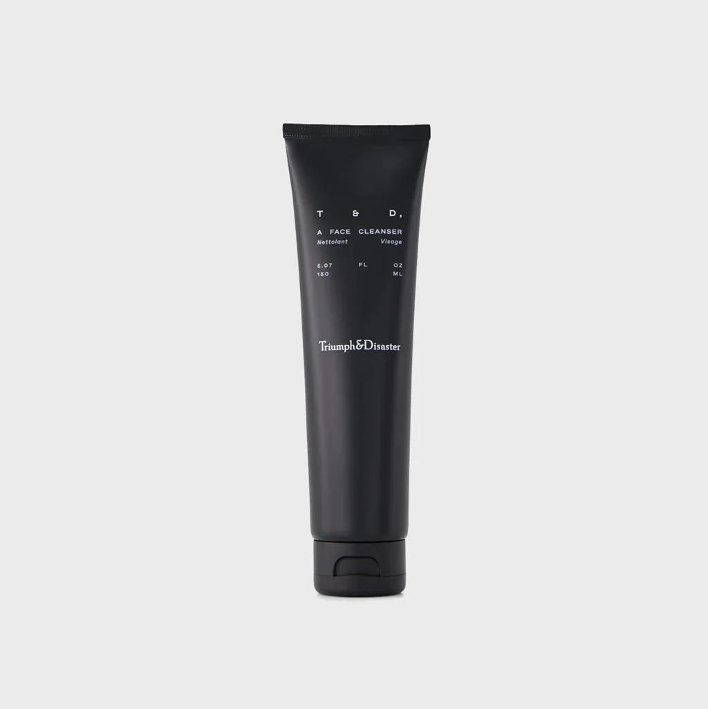 Black tube of Triumph & Disaster face cleanser 