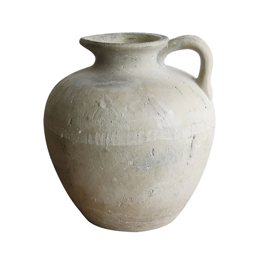 Tuscan Style Stone Jug LG