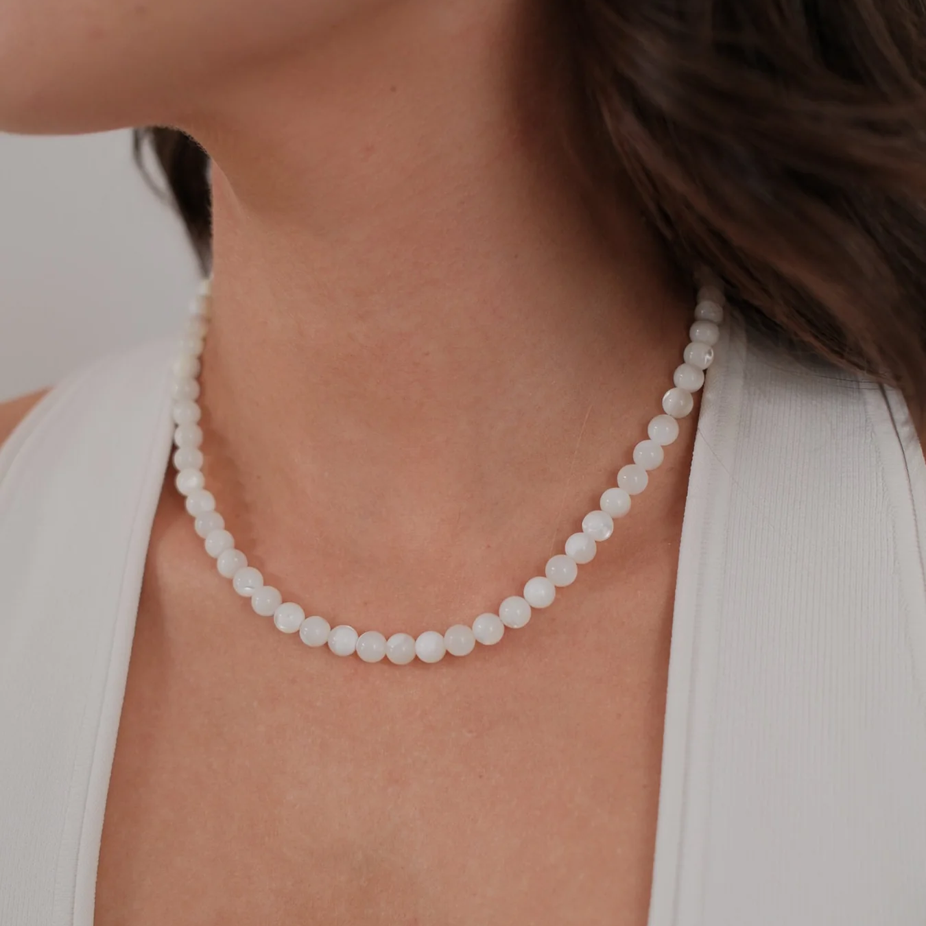 Zafino Valentina Necklace White