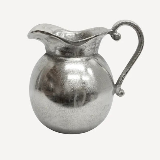 Valeria Flower Jug Silver Small