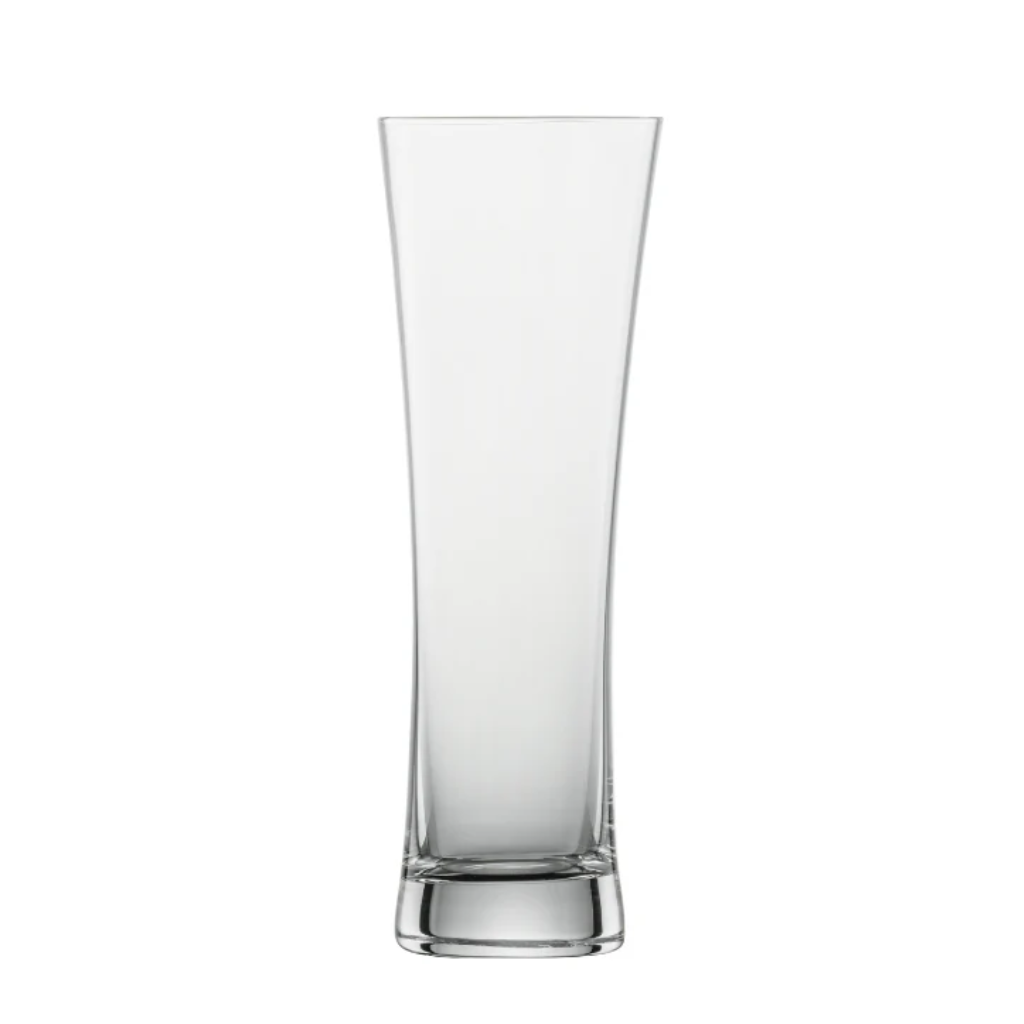 Clear beer glass 