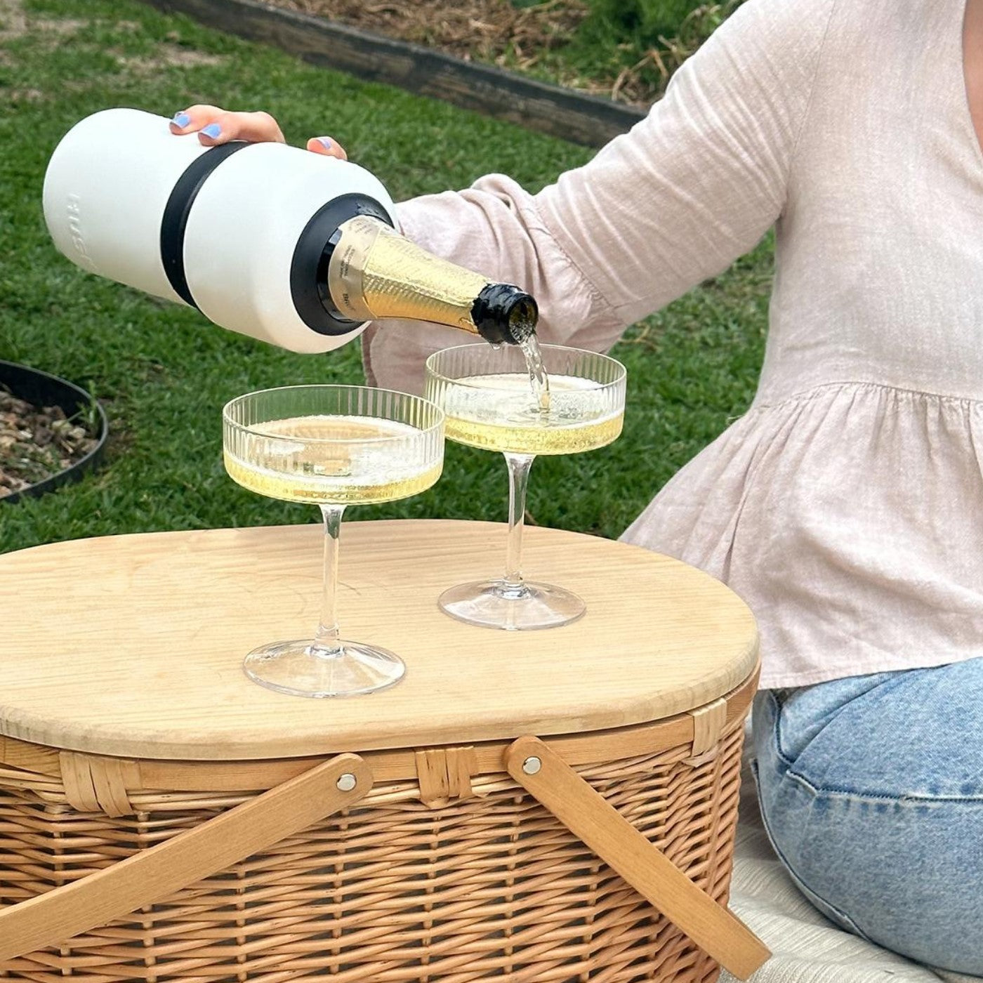 Huski Wine Cooler White