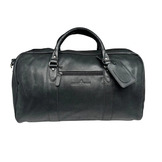 Leather Duffel Bag Wilson Black