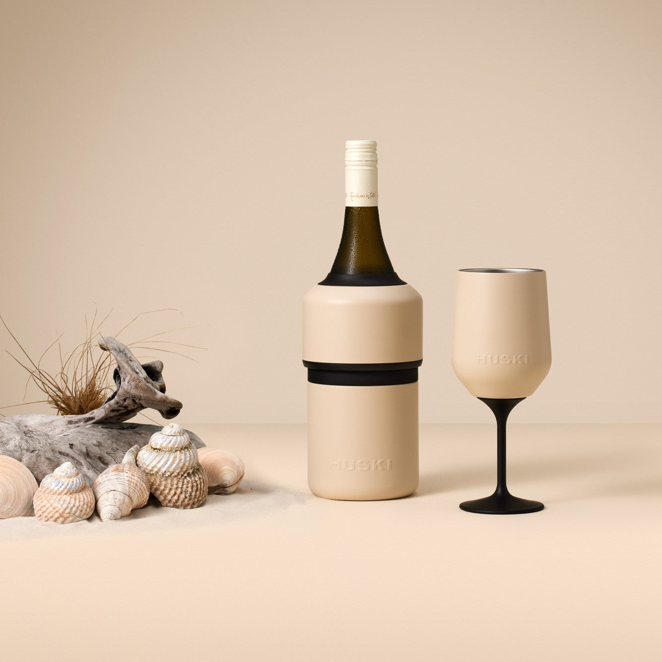 Huski Wine Cooler Sand Beige